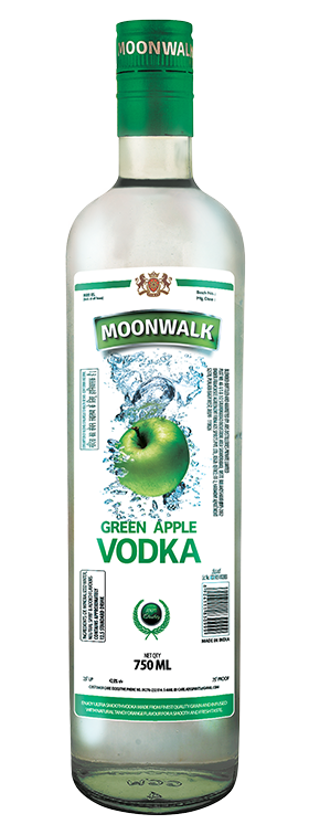 Moonwalk Green Apple Vodka